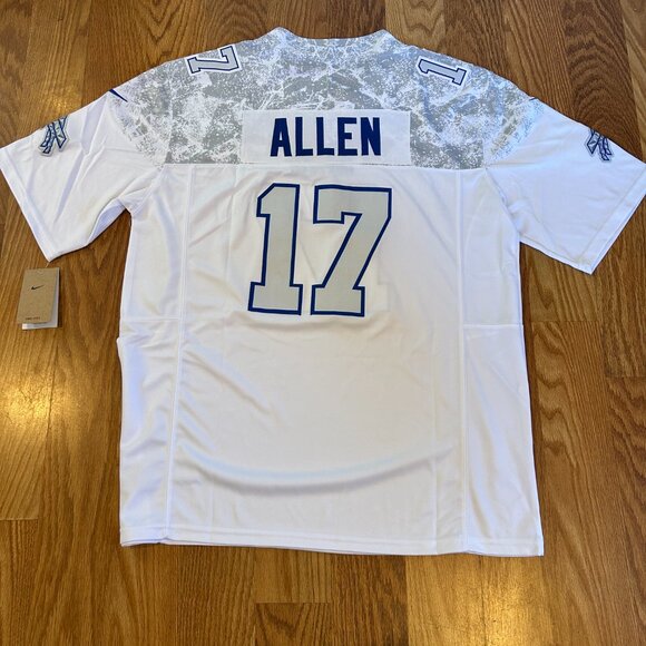 New Nike #17 Josh Allen Bills 2025 Rivalry Series Stitched Jersey L-XL - Picture 1 of 4